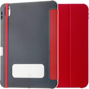OtterBox React Series itin plonas atlenkiamas dėklas Apple iPad 10.9 inch (10-oji karta) - juodas/raudonas