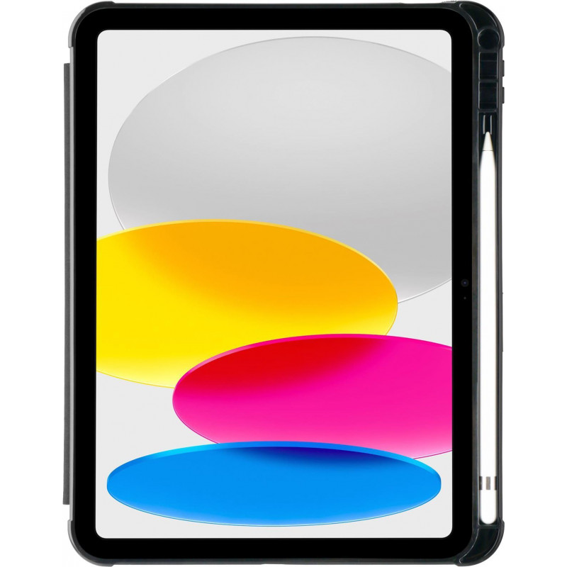 OtterBox React Series itin plonas atlenkiamas dėklas Apple iPad 10.9 inch (10-oji karta) - juodas/raudonas
