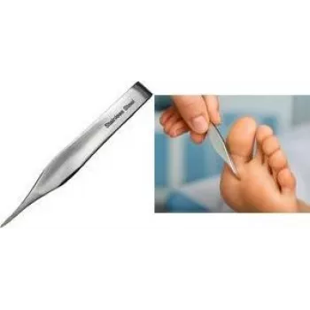 FIRST AID ONLY pincetas atplaišoms ištraukti, 144 mm, sidabrinis, iš nerūdijančio plieno, tiksliam suėmimui ir laikymui