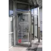 ABUS AU1315 signalizacijos įspėjamasis lipdukas (JK), 74 x 52,5 mm