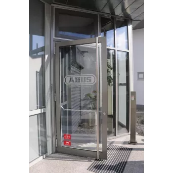 ABUS AU1315 signalizacijos įspėjamasis lipdukas (JK), 74 x 52,5 mm