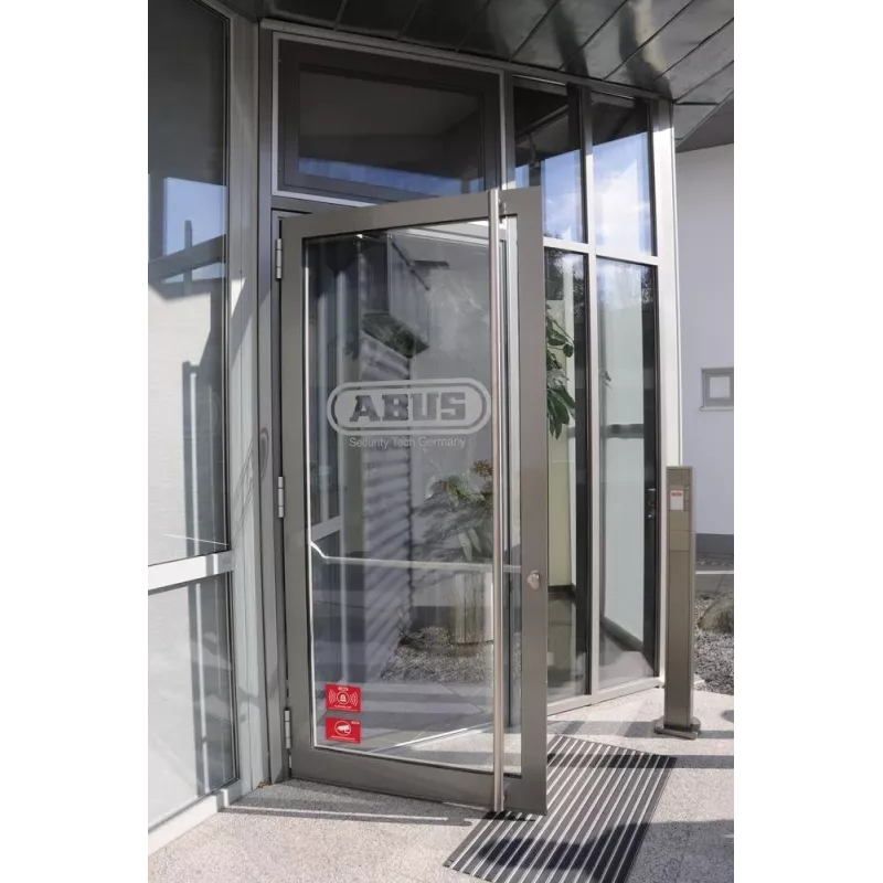 ABUS AU1315 signalizacijos įspėjamasis lipdukas (JK), 74 x 52,5 mm