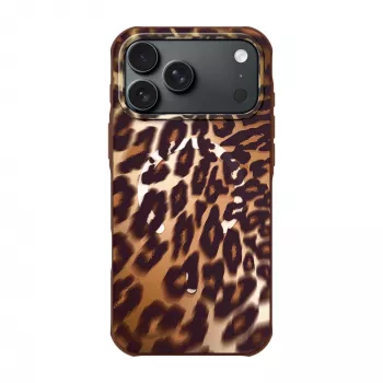 Laut Huex Wave dėklas, skirtas iPhone 18 Pro Max / 17 Pro Max, MagSafe, Mocha Leopard
