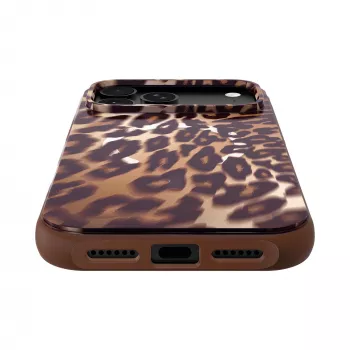Laut Huex Wave dėklas, skirtas iPhone 18 Pro Max / 17 Pro Max, MagSafe, Mocha Leopard