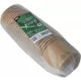 PAPSTAR pure sriubos puodelis, apvalus, 350 ml, rudas, nebalintas natūralaus pluošto kartonas su organine danga