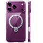 TORRAS Ostand Q3 Spin – dėklas, skirtas iPhone 18 Pro Max / 17 Pro Max, suderinamas su MagSafe (permatomas)
