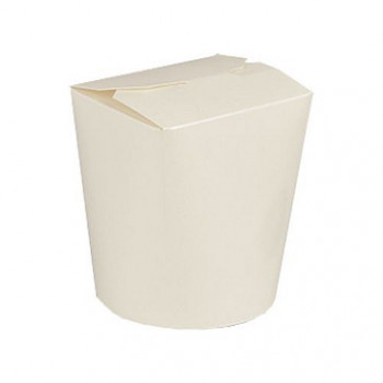 STARPAK To Go užkandžių dėžutės, 550 ml, baltos