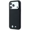 BMW M Blue Perfo Metal Logo MagSafe dėklas, skirtas iPhone 18 Pro Max / 17 Pro Max, juodas