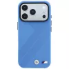 BMW M Tire Track metalinio logotipo MagSafe dėklas iPhone 18 Pro Max / 17 Pro Max, mėlynas