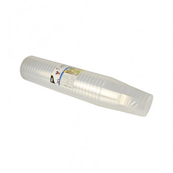 STARPAK daugkartinio naudojimo gėrimo puodelis 8 cm 0,3 l permatomas