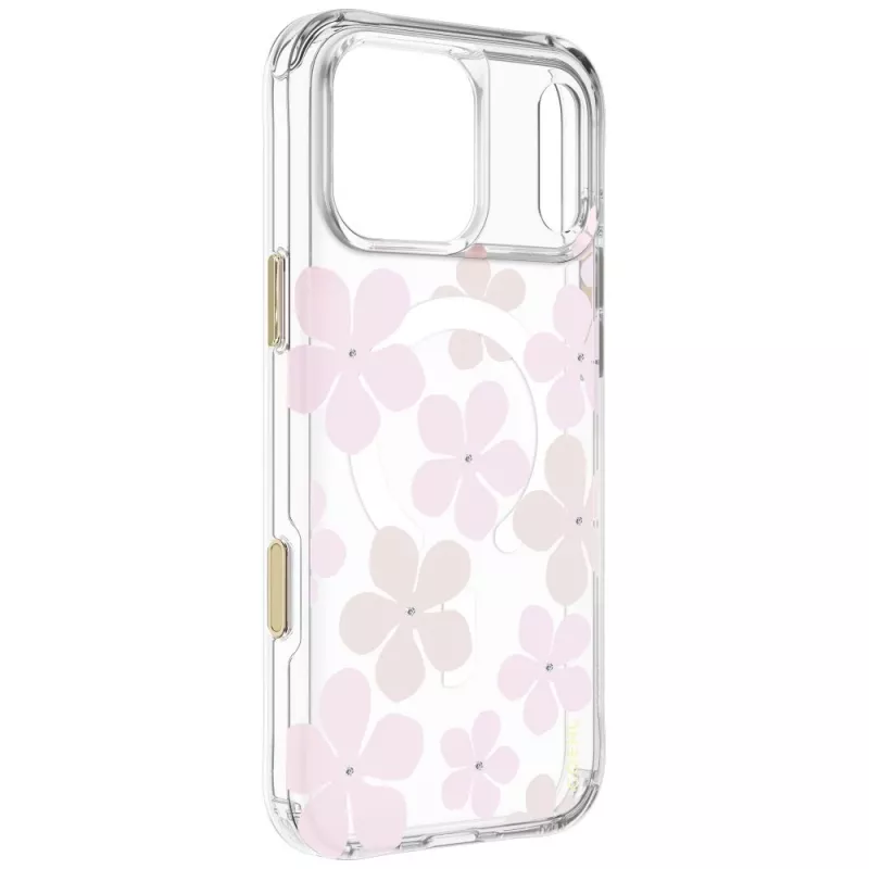 UNIQ Coehl Mila dėklas iPhone 18 Pro Max / 17 Pro Max, magnetinis įkrovimas, rožinis