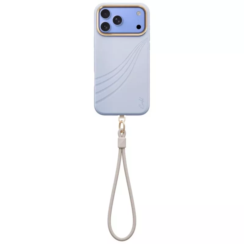 UNIQ Coehl Serina dėklas iPhone 18 Pro Max / 17 Pro Max, magnetinis įkrovimas, mėlynas