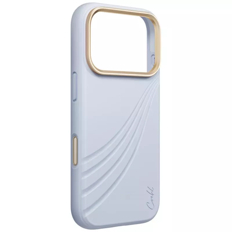 UNIQ Coehl Serina dėklas iPhone 18 Pro / 17 Pro, magnetinis įkrovimas, mėlynas