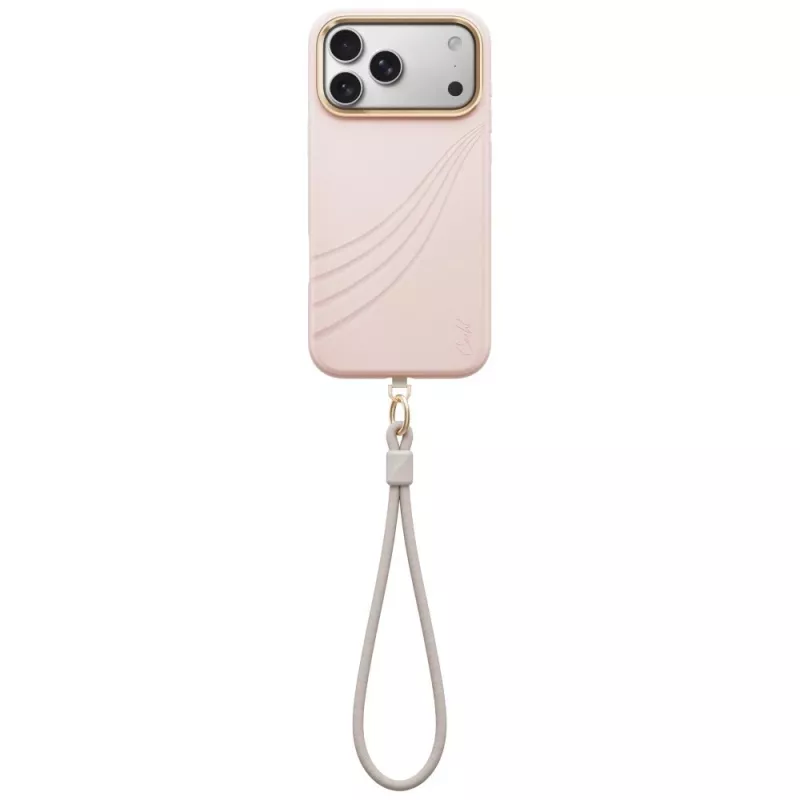 UNIQ Coehl Serina dėklas iPhone 18 Pro Max / 17 Pro Max, magnetinis įkrovimas, rožinis