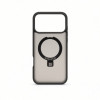 Evelatus Shield dėklas su MagSafe ir stovu, skirtas Apple iPhone 18 Pro Max, matinis žiedas, dūminė pilka