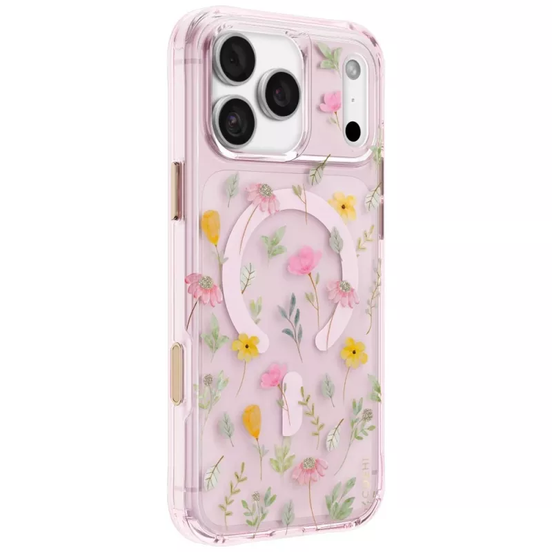 UNIQ Coehl Evie dėklas iPhone 18 Pro Max / 17 Pro Max, magnetinis įkrovimas, rožinis