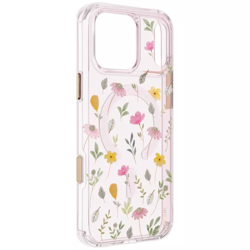 UNIQ Coehl Evie dėklas iPhone 18 Pro Max / 17 Pro Max, magnetinis įkrovimas, rožinis
