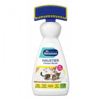 Dr.beckmann augintinių dėmių ir kvapų šalinimo priemonė su šepetėliu, 650 ml