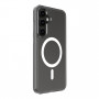 Evelatus Samsung Galaxy S24 FE skaidrus dėklas su MagSafe