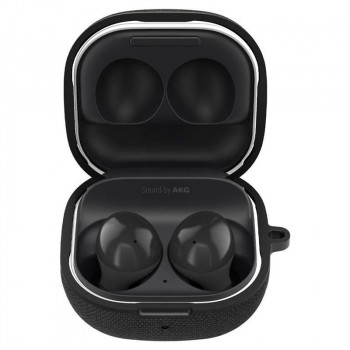 Spigen Urban Fit dėklas Samsung Galaxy Buds 2 Pro / Buds 2 / Buds Live / Buds Pro, juodas