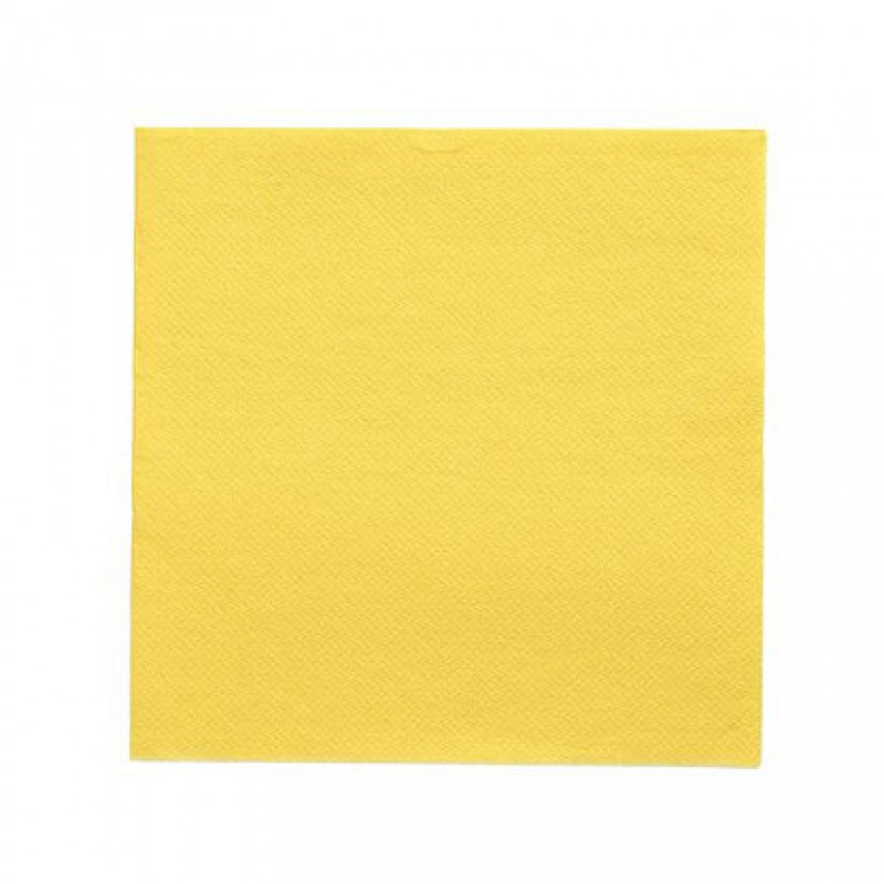 PAPSTAR servetėlės 32.0 x 32.0 cm, 2 sluoksnių, geltonos