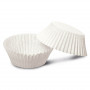 Guardini Easy Bake Bio popierinės kepinių formelės, Ø 4,5 x 2,3 cm, baltos, 100 vnt.
