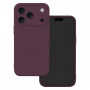 TFO Simple Color Mag dėklas, skirtas iPhone 17 Pro / iPhone 18 Pro 6.3 inch, tamsiai vyšninis