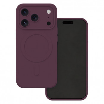 TFO Simple Color Mag dėklas, skirtas iPhone 17 Pro Max / iPhone 18 Pro Max 6.9 inch, tamsiai vyšninis