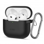 Tech-Protect Silicone Hook dėklas, skirtas Apple AirPods 4, juodas