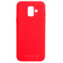 Evelatus Samsung A6 2018 Nano silikoninis dėklas, Soft Touch TPU, raudonas