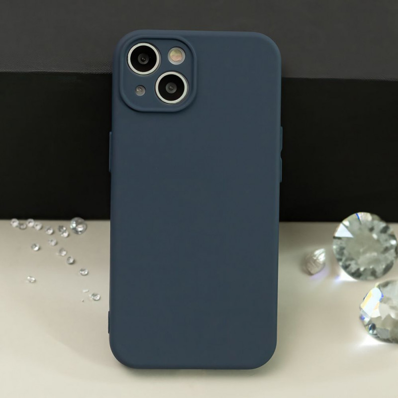 iLike Silicon Box dėklas, skirtas iPhone 17 Pro 6,3 / iPhone 18 Pro 6,3, tamsiai mėlynas