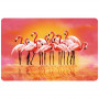 Asi Collection padėkliukas 43,5x28cm flamingas