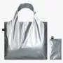 LOQI Metallic krepšys – sidabrinis