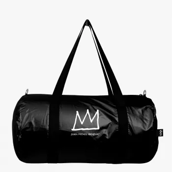 LOQI Basquiat Crown kelioninis savaitgalio krepšys, didelis (Q_WE.JB.CR)