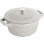 STAUB Special Cocotte apvalus ketaus puodas, 2,3 l, triufelių spalvos