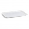 Zeller 26693 melamino padėklas, baltas, 24 x 18 cm