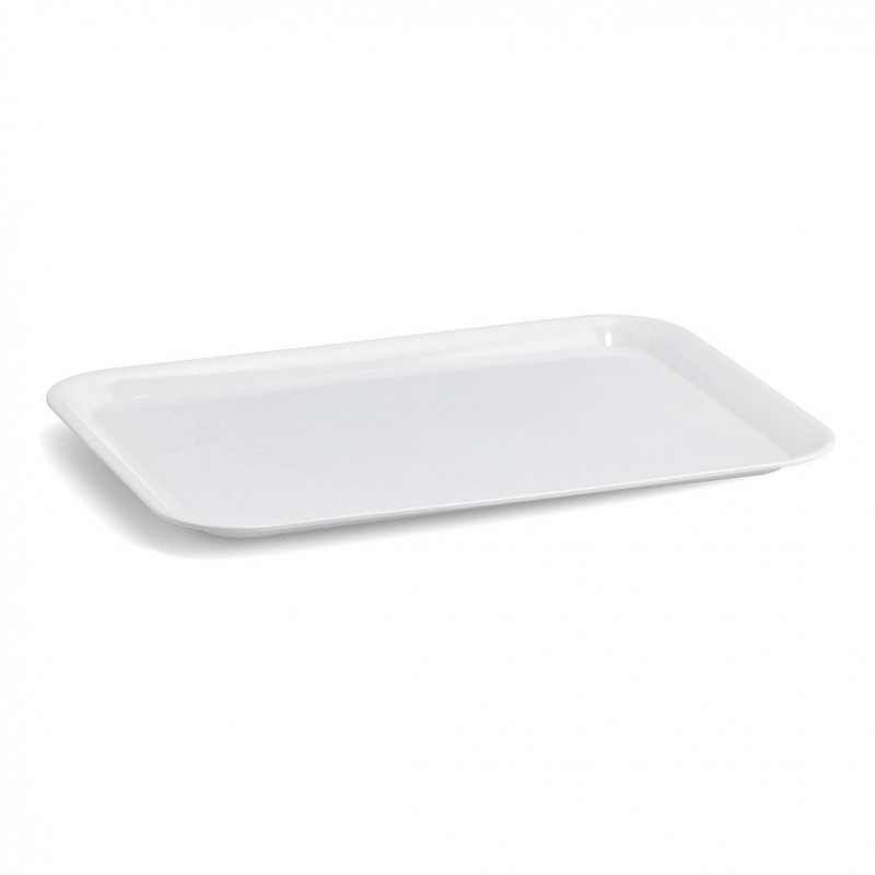 Zeller 26693 melamino padėklas, baltas, 24 x 18 cm