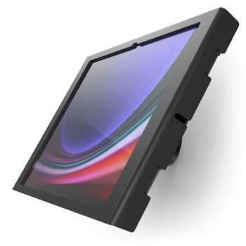 Compulocks Apex korpusas su pakreipiamu sieniniu laikikliu Samsung Galaxy Tab S9 Ultra / S10 Ultra, juodas