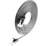 Wirewin Slim Cat6a U/FTP komutacinis kabelis RJ45, 5 m, juodas