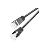 Wirewin Slim Cat6a U/FTP komutacinis kabelis RJ45, 5 m, juodas
