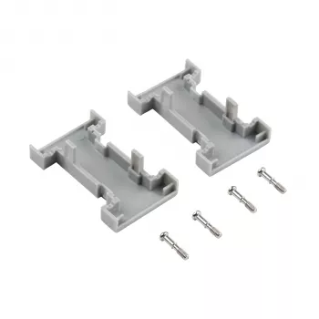 EFB Elektronik tuščias plastikinis korpusas 09-09-pin, pilkas