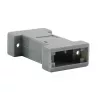 EFB Elektronik tuščias plastikinis korpusas 09-09-pin, pilkas