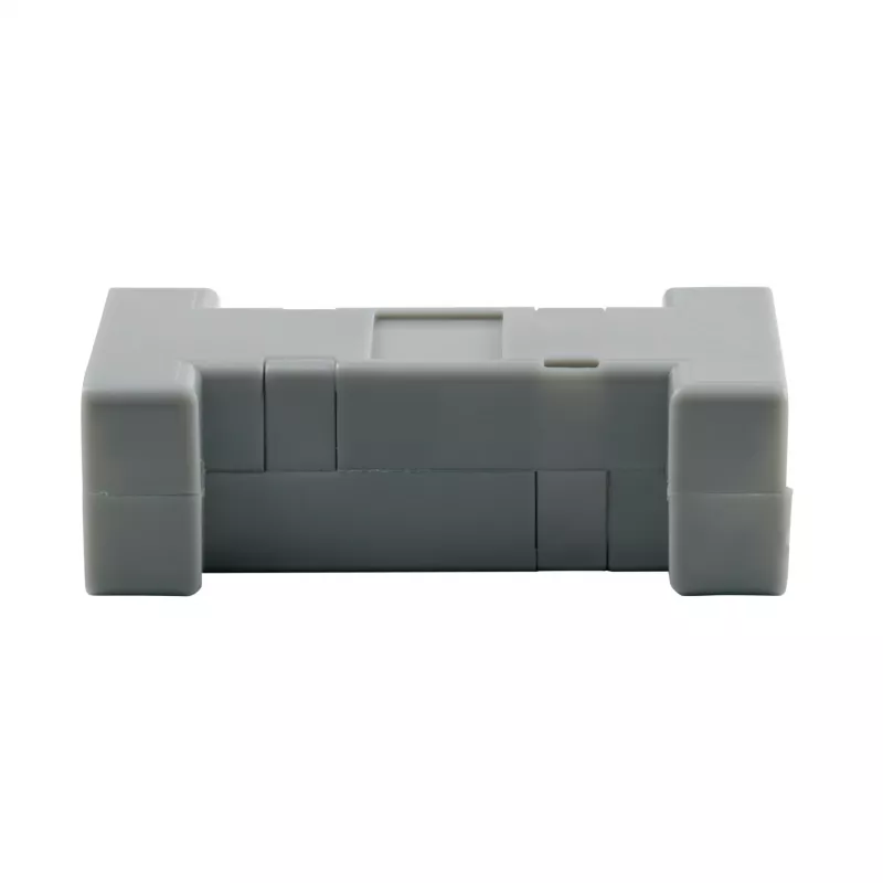 EFB Elektronik tuščias plastikinis korpusas 09-09-pin, pilkas