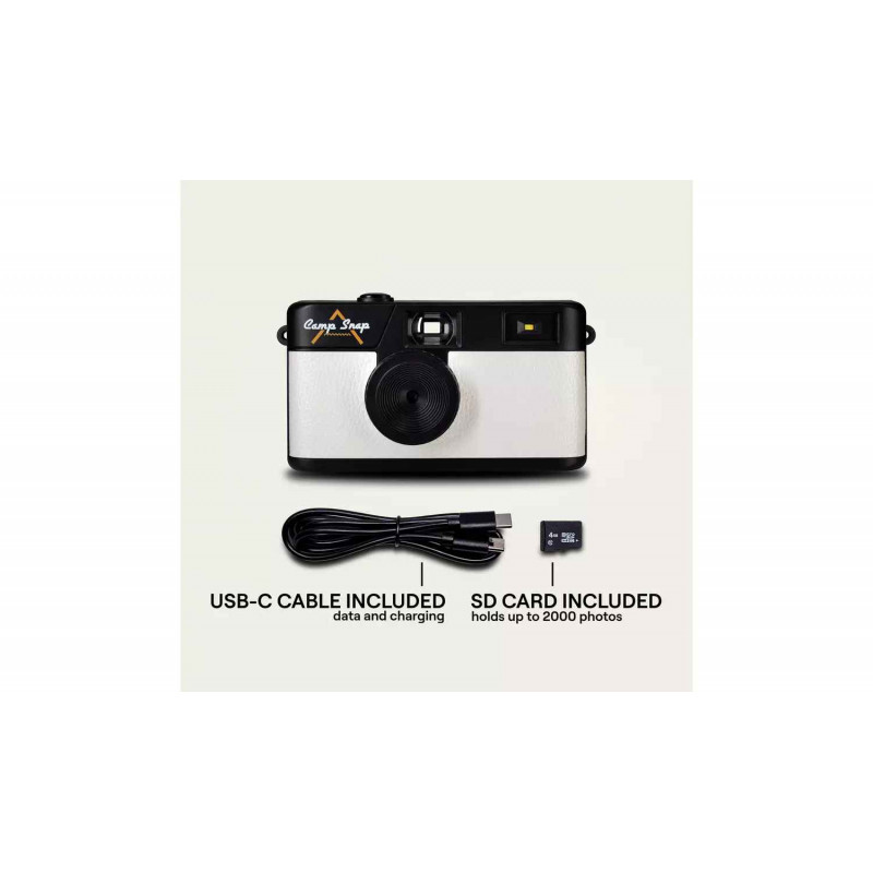 Skaitmeninis fotoaparatas Camp Snap CS-V105-WT-WW, baltas