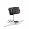 Twelve South HiRise 3 Deluxe 3-in-1 belaidis įkroviklis, 15 W, baltas
