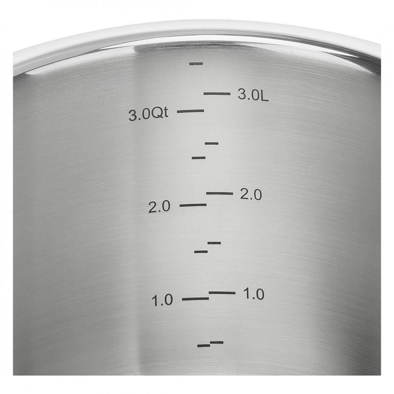ZWILLING Pro apvalus 3,5 l sidabrinis puodas