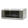 EMITERNET 19 inch 4U sieninis spintinis stovas, skardos/stiklo durelės, 600 x 450 x 280 mm (EM/AP6404)