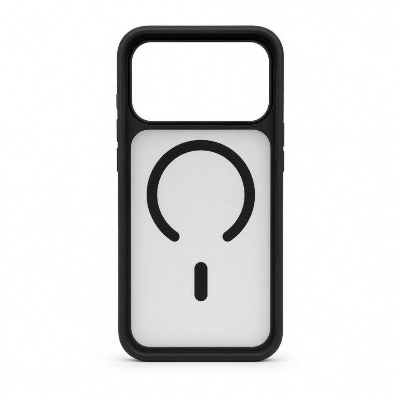 Evelatus Silver-Shield Skin Feel 2-in-1 MagSafe dėklas, skirtas Apple iPhone 18 Pro Max, juodas