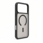 Evelatus Silver-Shield Skin Feel 2-in-1 MagSafe dėklas, skirtas Apple iPhone 18 Pro, dūmų pilkas (Smoke Grey)