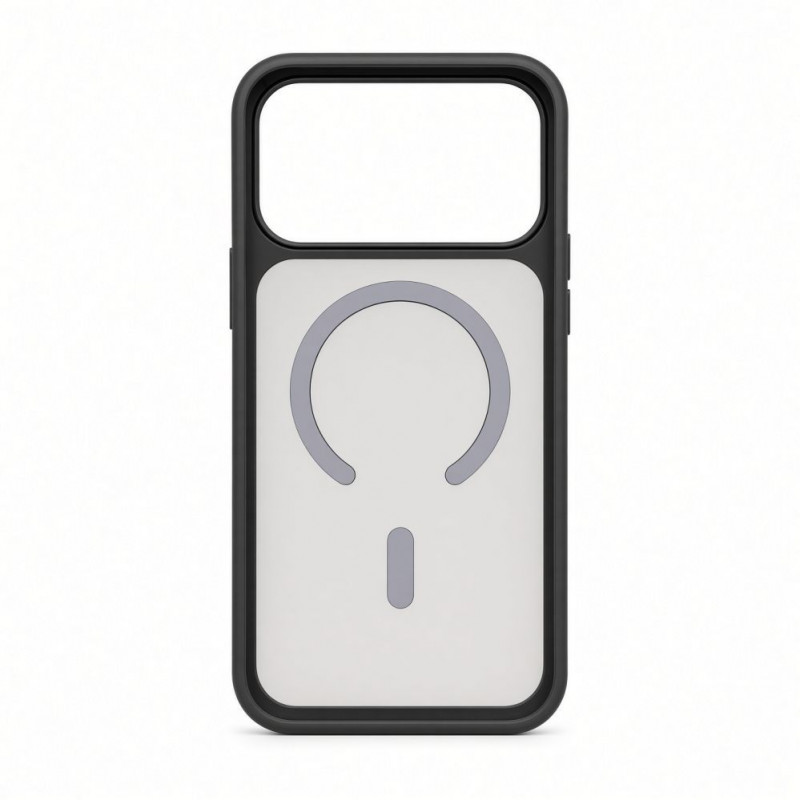 Evelatus Silver-Shield Skin Feel 2-in-1 MagSafe dėklas, skirtas Apple iPhone 18 Pro, dūmų pilkas (Smoke Grey)